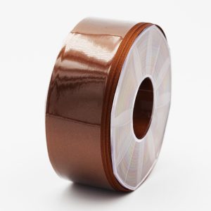 Furlanis nastro di raso marrone colore 44 mm.40 Mt.25