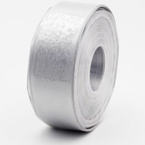 Furlanis nastro di raso grigio perla colore 73 mm.40 Mt.25