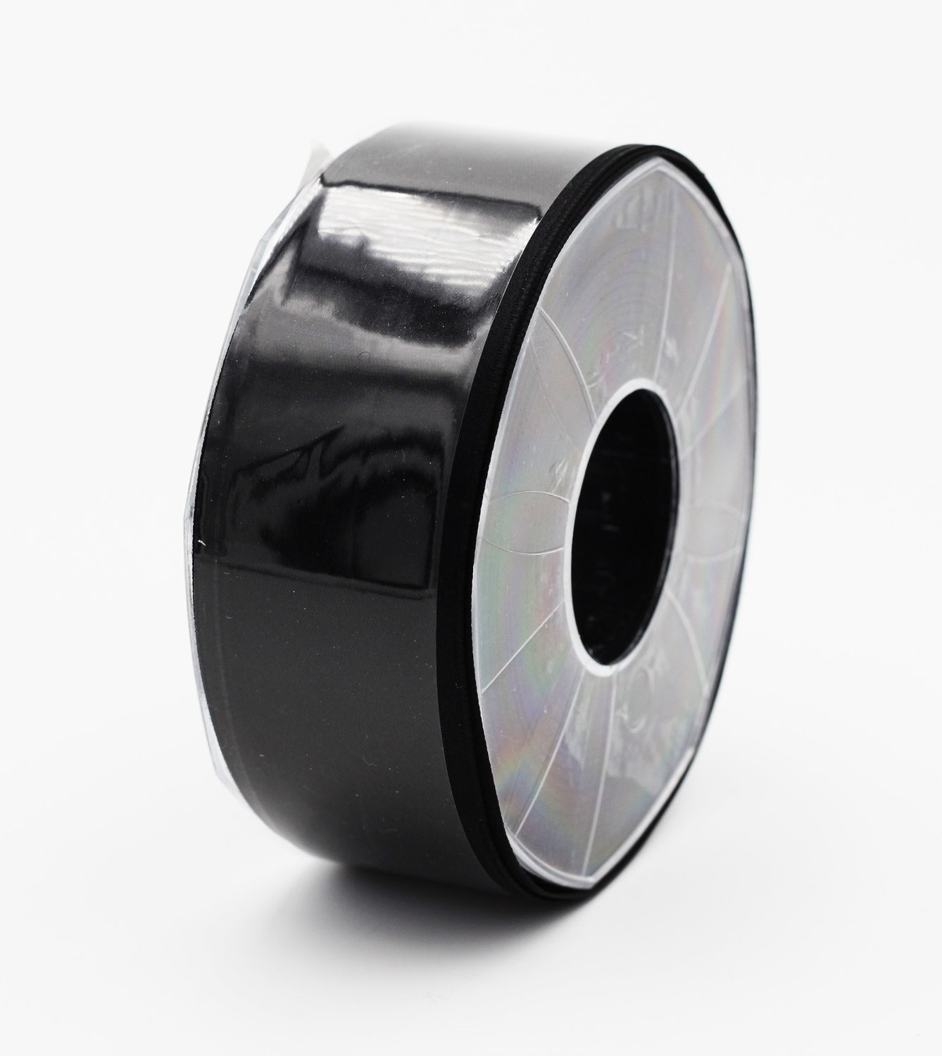 Furlanis nastro di raso nero colore 33 mm.40 Mt.25 - immagine 2