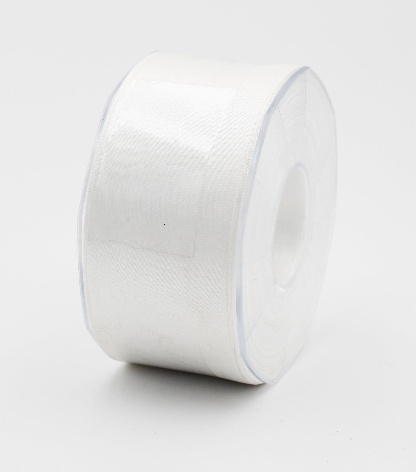 Furlanis nastro di raso bianco colore seta 1 mm.48 Mt.25 - immagine 2