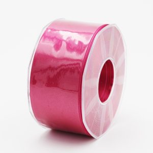 Furlanis nastro di raso fuxia chiaro colore 68 mm. 48 Mt. 25