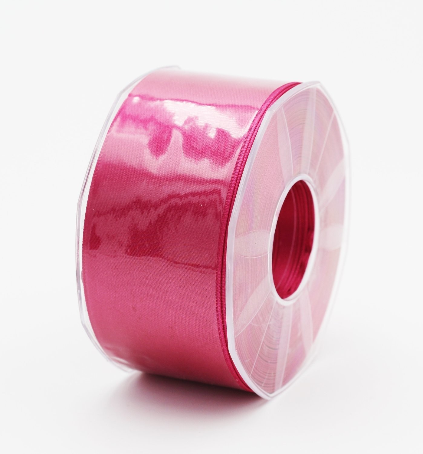 Furlanis nastro di raso fuxia chiaro colore 68 mm. 48 Mt. 25