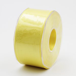 Furlanis nastro di raso giallo chiaro colore 428 mm. 48 Mt. 25