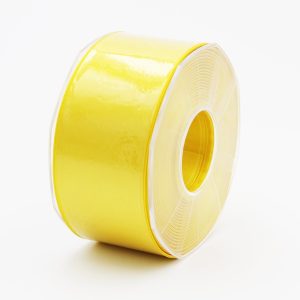 Furlanis nastro di raso giallo scuro colore 430 mm. 48 Mt. 25