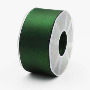 Furlanis nastro di raso verde bottiglia colore 633 mm. 48 Mt. 25