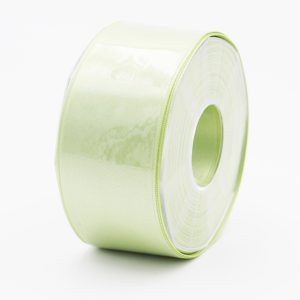 Furlanis nastro di raso verde medio colore 7 mm. 48 Mt. 25