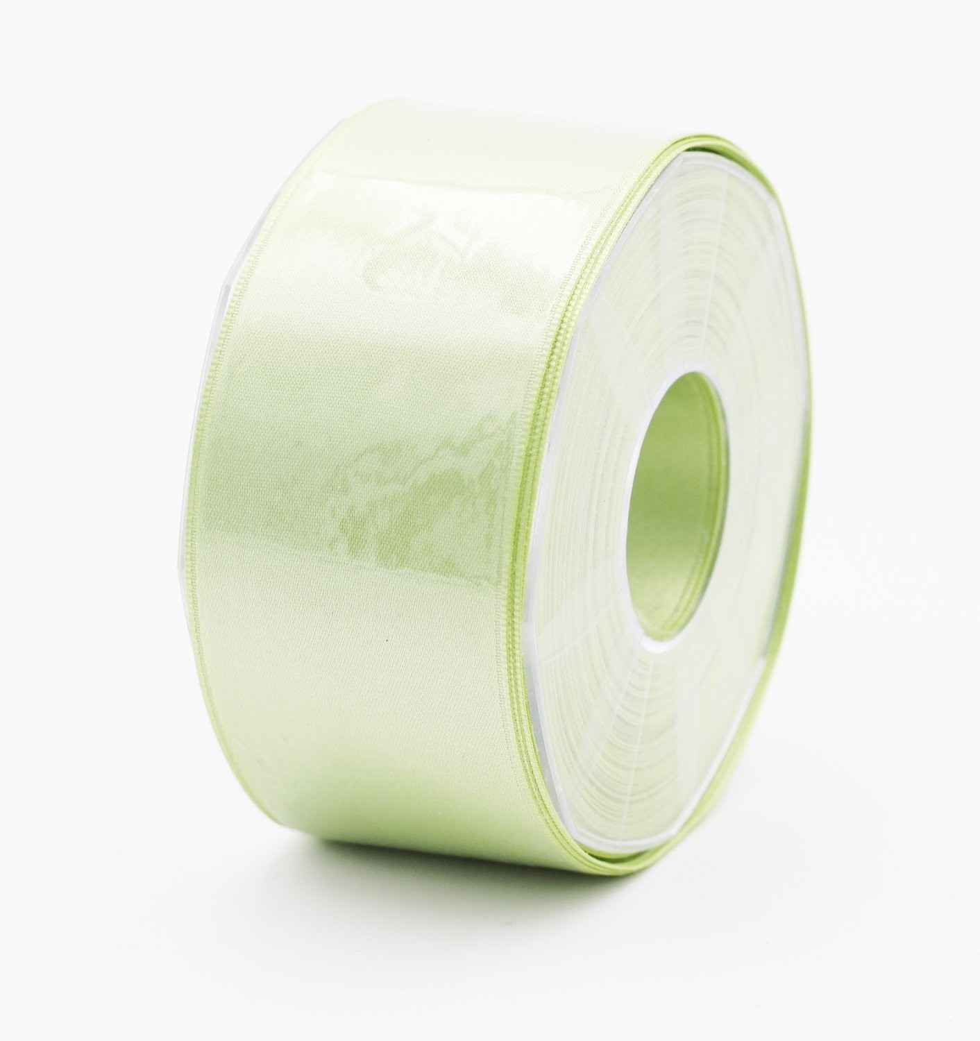 Furlanis nastro di raso verde medio colore 7 mm. 48 Mt. 25