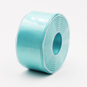 Furlanis nastro di raso verde acqua colore 64 mm. 48 Mt. 25
