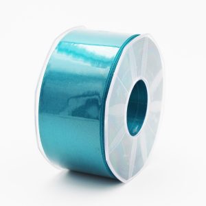 Furlanis nastro di raso petrolio colore 65 mm. 48 Mt. 25