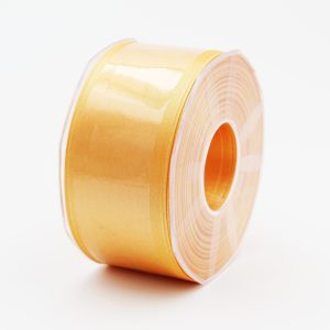 Furlanis nastro di raso arancio chiaro colore 113 mm. 48 Mt. 25