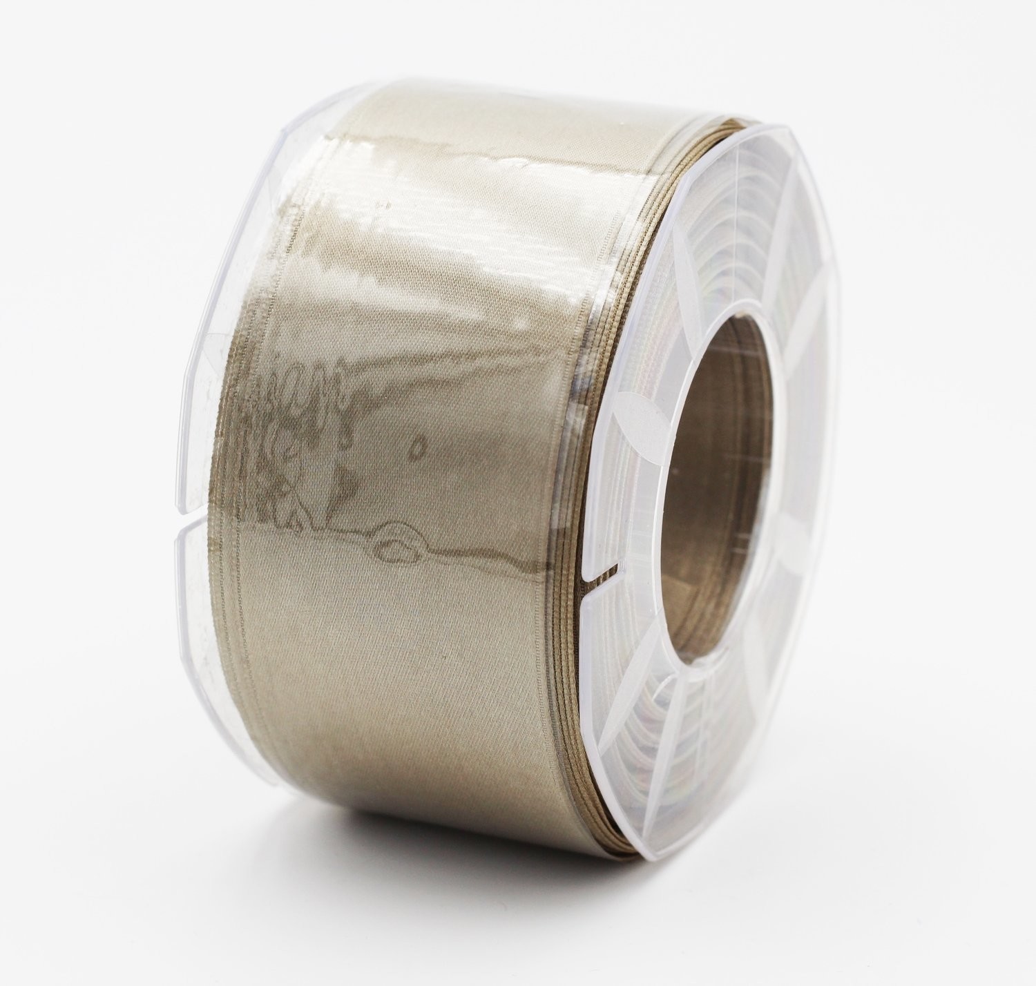 Furlanis nastro di raso tortora colore 54 mm. 48 Mt. 25 - immagine 2