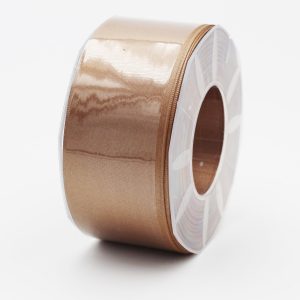 Furlanis nastro di raso beige scuro colore 55 mm. 48 Mt. 25
