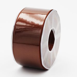 Furlanis nastro di raso marrone colore 44 mm. 48 Mt. 25