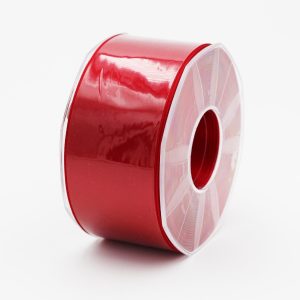 Furlanis nastro di raso rosso scuro colore 46 mm. 48 Mt. 25