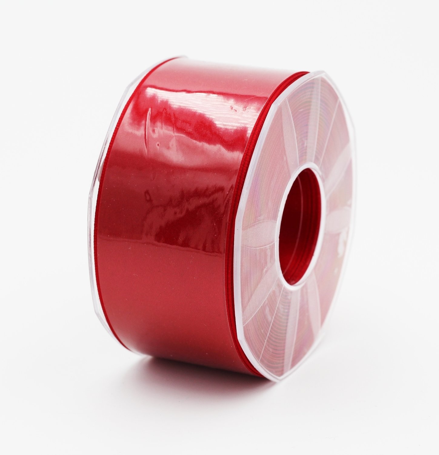 Furlanis nastro di raso rosso scuro colore 46 mm. 48 Mt. 25 - immagine 2