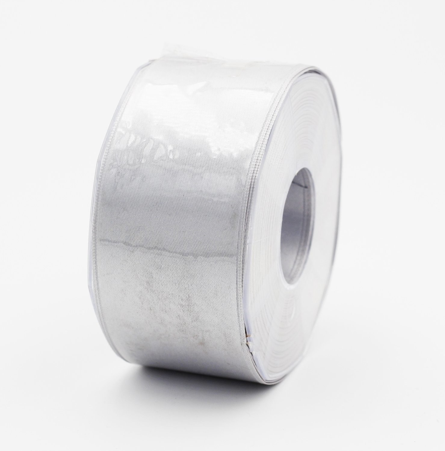 Furlanis nastro di raso grigio perla colore 73 mm. 48 Mt. 25 - immagine 2