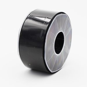 Furlanis nastro di raso nero colore 33 mm. 48 Mt. 25
