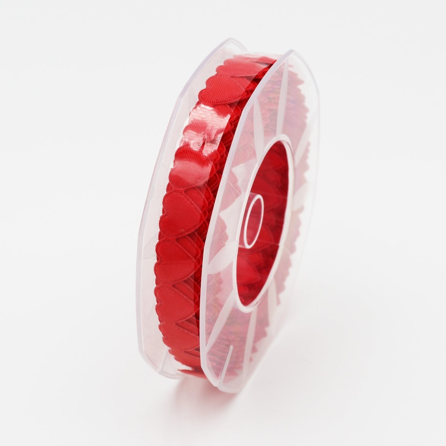 Furlanis nastro cuore imbottito rosso colore 31 Mt. 5 - immagine 2