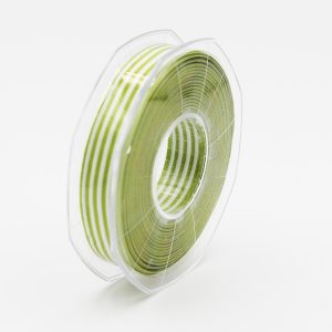 Furlanis nastro bamby rigato verde colore 139 mm.15 Mt. 25