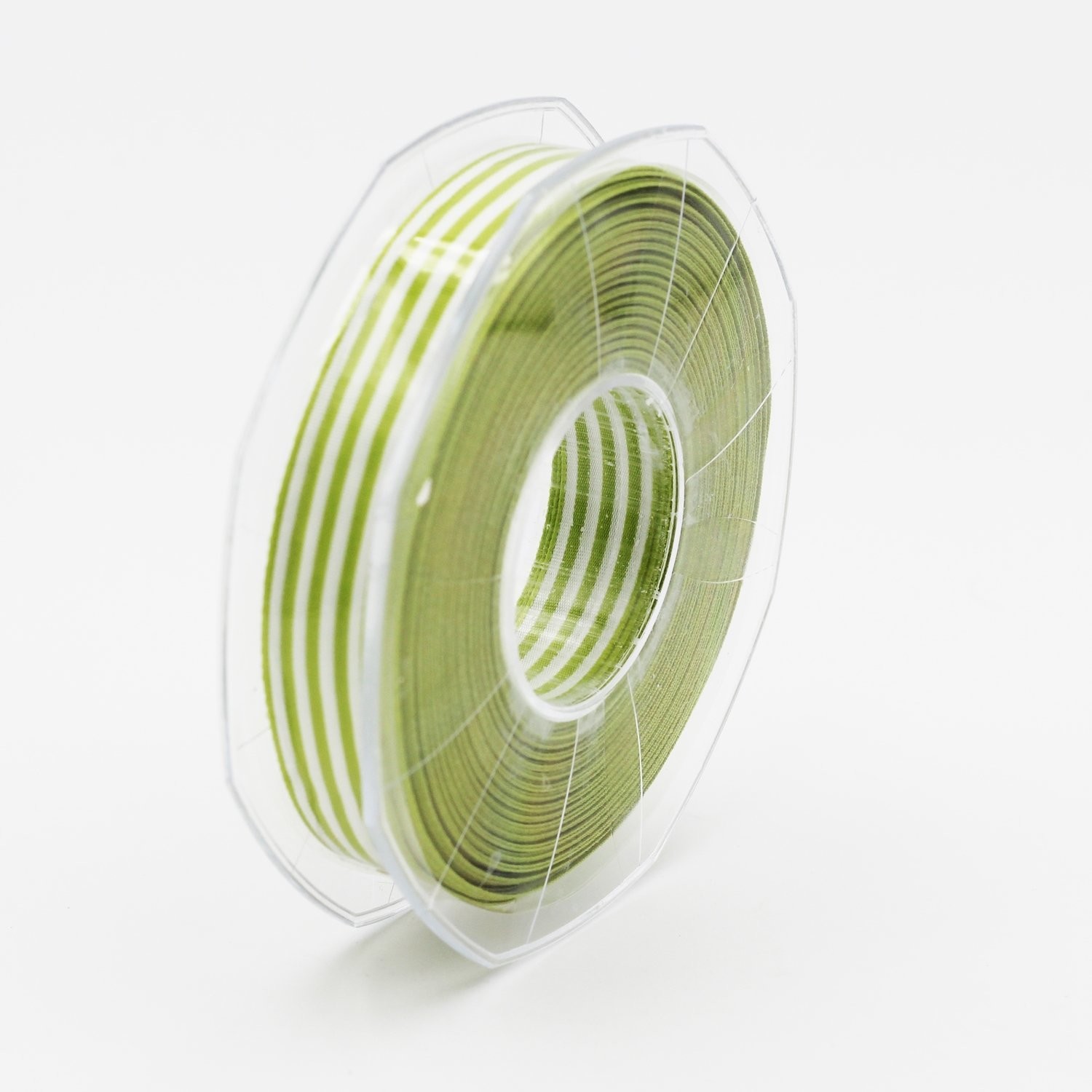 Furlanis nastro bamby rigato verde colore 139 mm.15 Mt. 25
