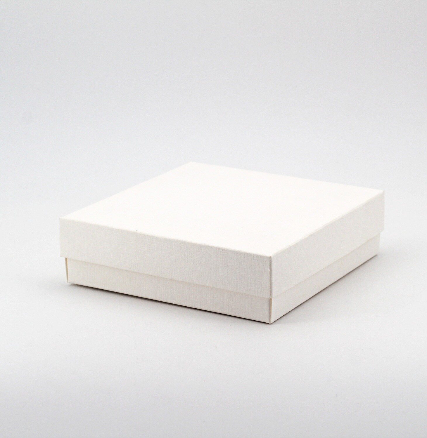 Scatola seta bianco fondo e coperchio Pz.10