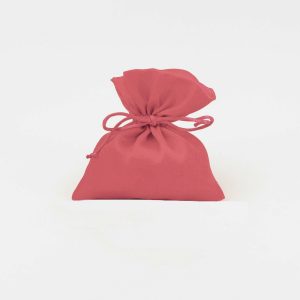 Sacchetto raso corallo Pz. 10