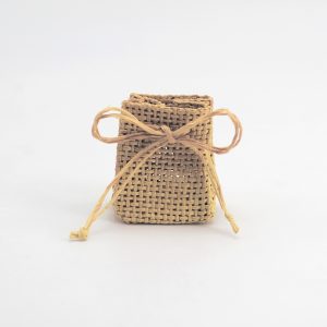 Zainetto portaconfetti piccolo giallo ocra Pz. 28