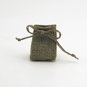 Zainetto portaconfetti piccolo verde militare Pz. 32