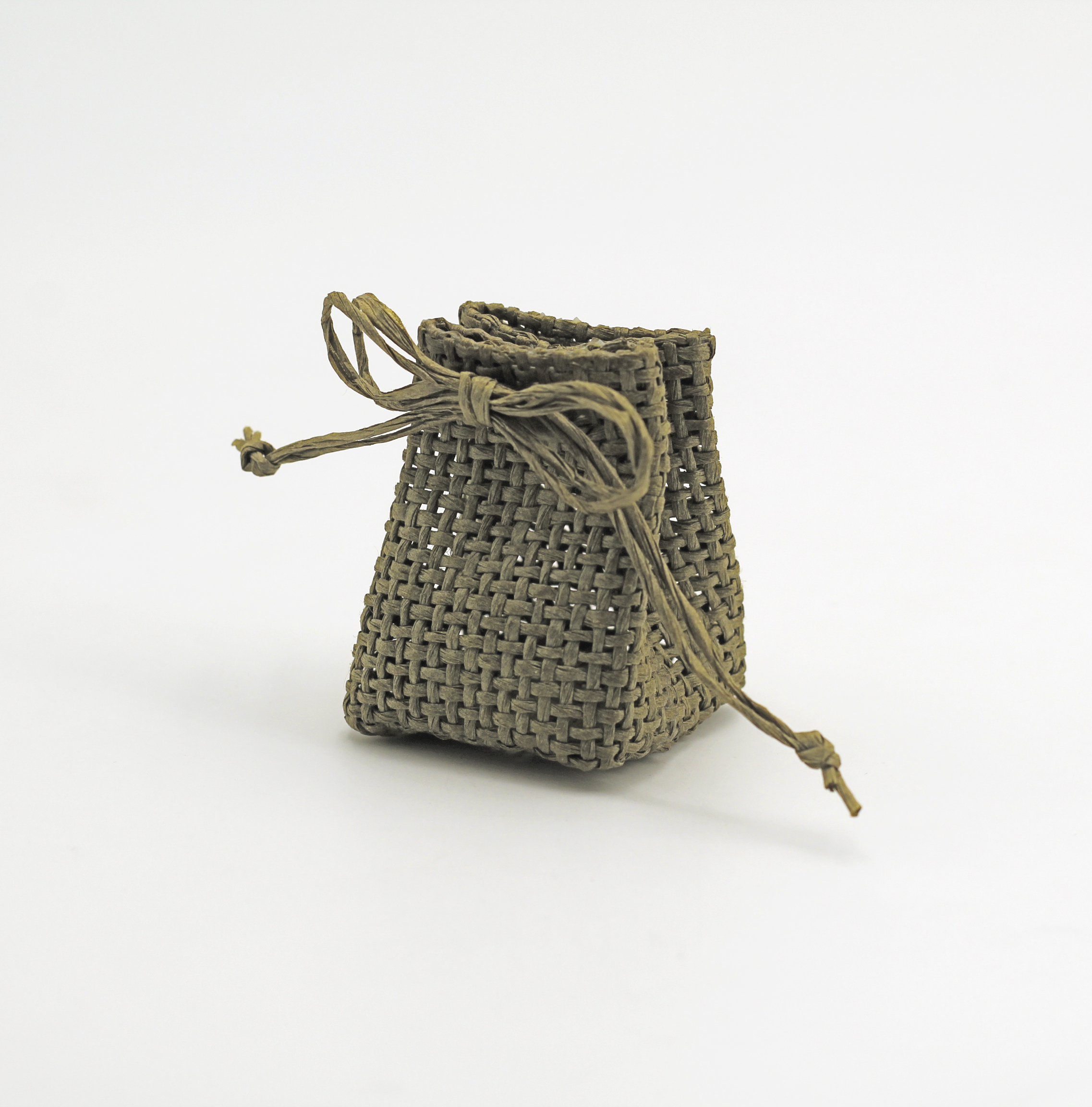 Zainetto portaconfetti piccolo verde militare Pz. 32 - immagine 3