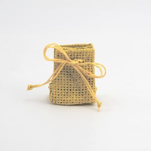 Zainetto portaconfetti piccolo giallo senape Pz. 30