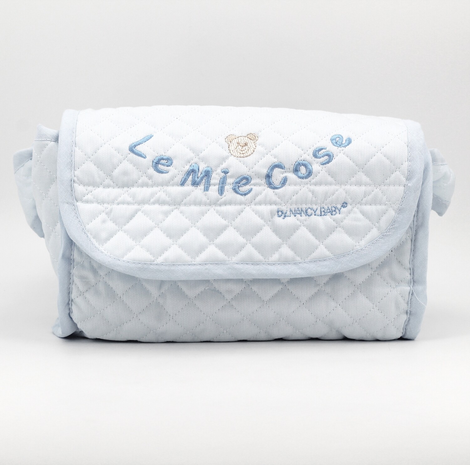 Borsa portaoggetti celeste le mie cose Pz. 1 - immagine 2