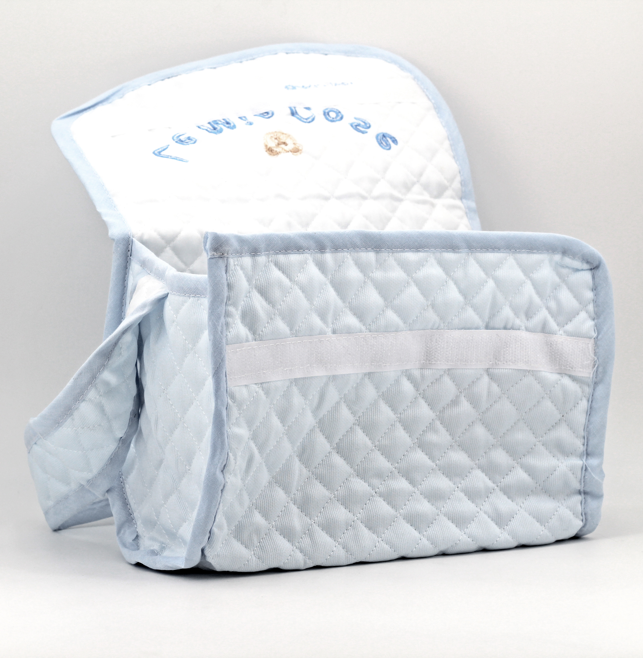 Borsa portaoggetti celeste le mie cose Pz. 1 - immagine 3