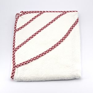 Accappatoio a triangolo in spugna per neonato Pz.1