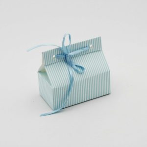 Scatolo chic millerighe celesti Pz.10