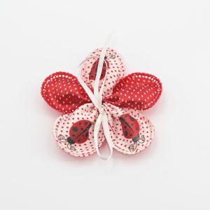 Furlanis portaconfetti a pois con coccinella Mt.10