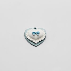 Applicazione cuore celeste Star Pz.24