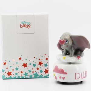 Carillon Dumbo rosa con scatola Pz.1