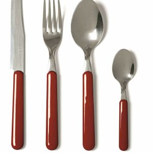 Excelsa Posate Fashion Set 24 posate rosso