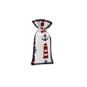 Sacco tubo fantasia faro con cuciture esterne Pz. 25