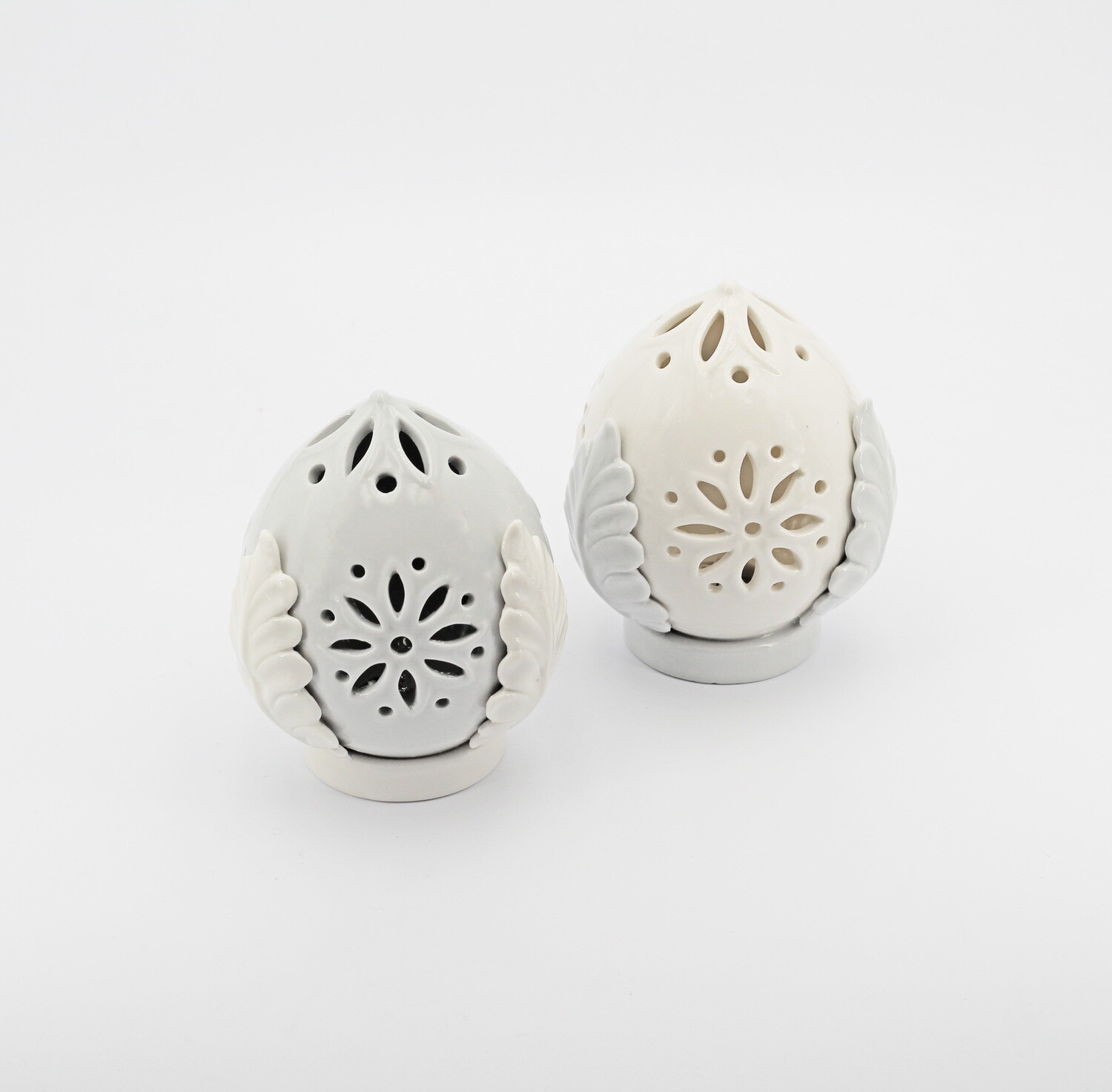 Bomboniera pomo con led due colori assortiti Pz. 2