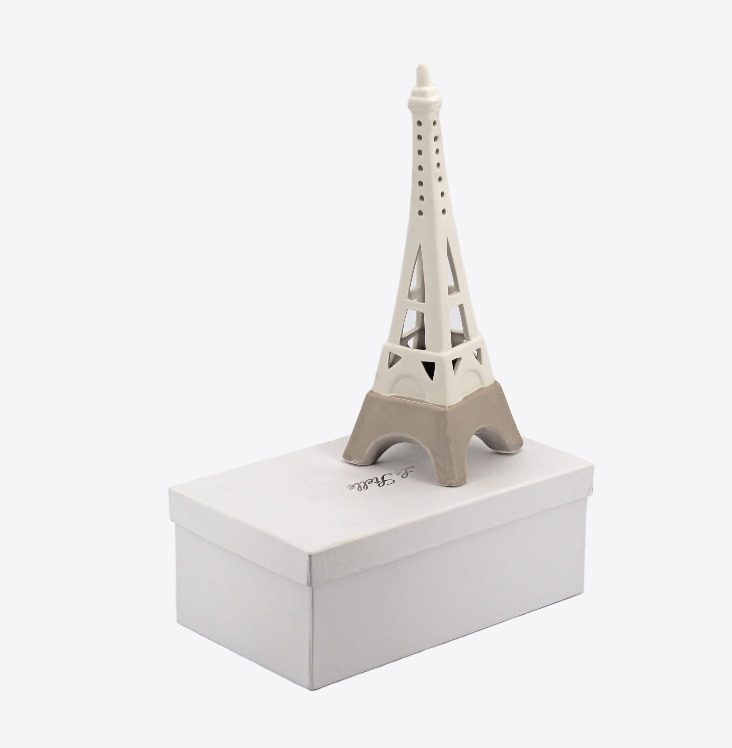 Bomboniera in porcellana torre eiffel grande con led Pz. 1 - immagine 3