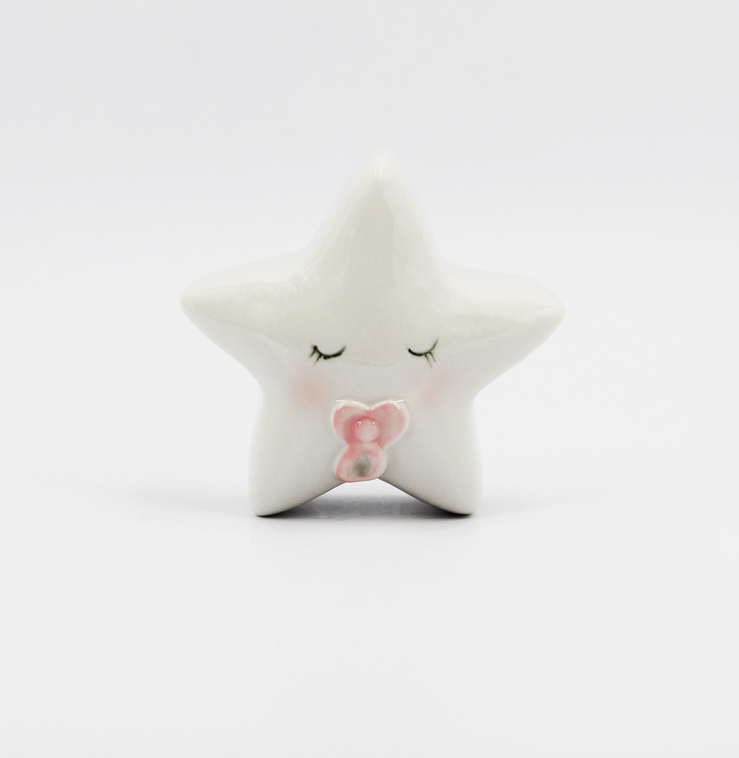 Stellina con led rosa Pz. 1