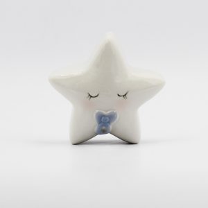 Stellina con led celeste Pz. 1