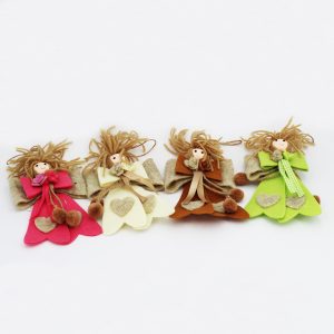 Bambola fiocco 4 soggetti assortiti Pz. 4