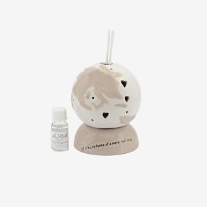 Bomboniera profumatore globo con led Pz. 1