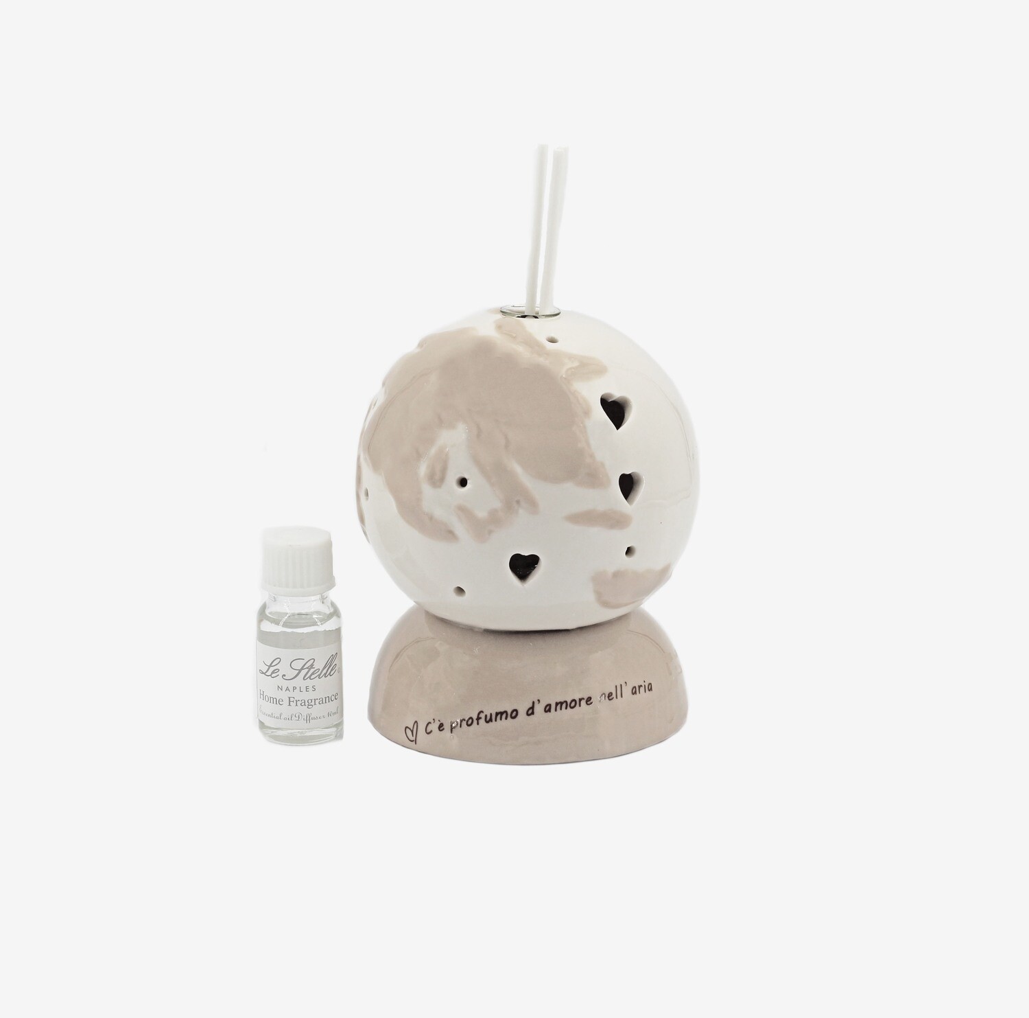 Bomboniera profumatore globo con led Pz. 1