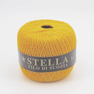 Silke by Arvier Cotone Filo di scozia stella colore 36 Arancione chiaro misura 16/3 grammi 100 Pz. 10