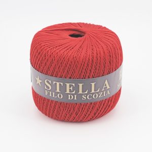 Silke by Arvier Cotone Filo di scozia stella colore 13 Rosso misura 12/3 grammi 100 Pz. 10