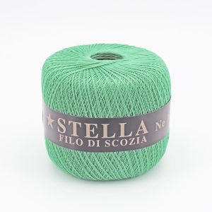 Silke by Arvier Cotone Filo di scozia stella colore 623 Verde misura 12/3 grammi 100 Pz. 10