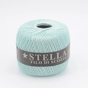 Silke by Arvier Cotone Filo di scozia stella colore 57 Verde acqua misura 12/3 grammi 100 Pz. 10